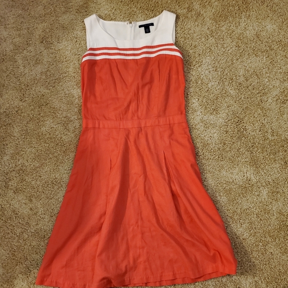 Tommy Hilfiger two color sleeveless dress sz 0 - Picture 2 of 6